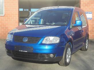 Vaurioauto  passenger cars Volkswagen Caddy Life EcoFuel CNG Aardgas, Airco, Navi, Trekhaak 2006/7