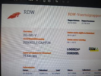 Renault Captur 0.9 Tce  75.000KM nap Camera Navigatie Clima  2017 [ nieuwstaat picture 4