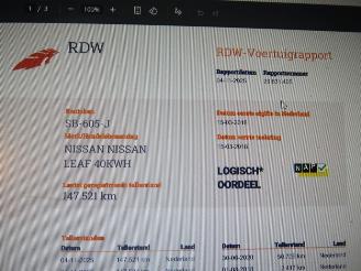 Nissan Leaf Tekna Automaat 2018  140.000km nap Camera Navigatie Clima Leer  [ nieuwstaat picture 6