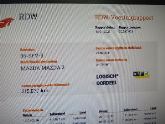 Mazda 2 1.3  GT M Line Benzine/ Lpg  2011-09  Parkeerschade picture 6