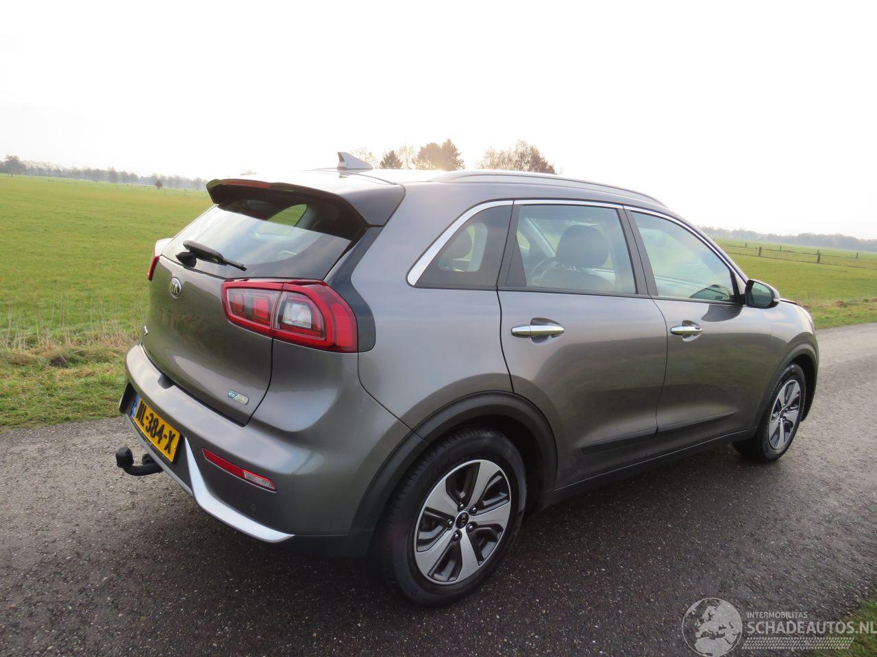 Kia Niro 1.6 GDi Hybrid First Edition Automaat Elektrisch leer Camera Navigatie voloptie