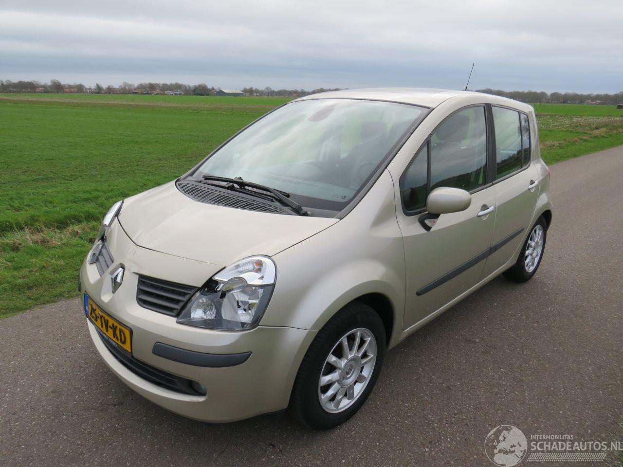 Renault Modus 1.6 16v Automaat  91.000km nap 5drs Mpv Airco  [ van opa geweest