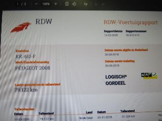 Peugeot 2008 12 Pure 73.000km nap  Pure Tech Blue Lion  2016 Navigatie Clima  Sport picture 4