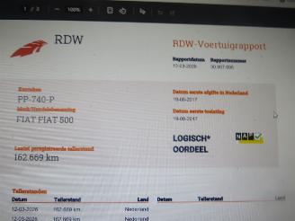 Fiat 500 0.9 TWin Air Louge Panorama Dak 80pk  2017 navigatie sportstoelen   [ nieuwstaat picture 10