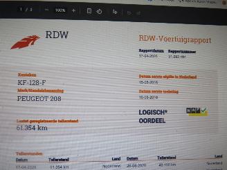 Peugeot 208 1.2 82pk  60.000km nap Pure Tech Action Navigatie Airco 2016  [ nieuwstaat picture 4