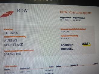Audi A3 SPORTBACK  104.000km nap 1.0 TFSI 116pk 5drs Navigatie Airco Clima  2018 picture 3