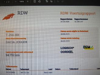 Dacia Jogger 1.0 TCe 91pk Lpg G3/ benzine  90.000km 2023  Navigatie Airco picture 26