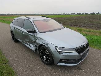 Skoda Superb 1.5 TSi Act Sportline Business 150pk Aut 2020 Vol Optie Schuifdak alcantara leer picture 17