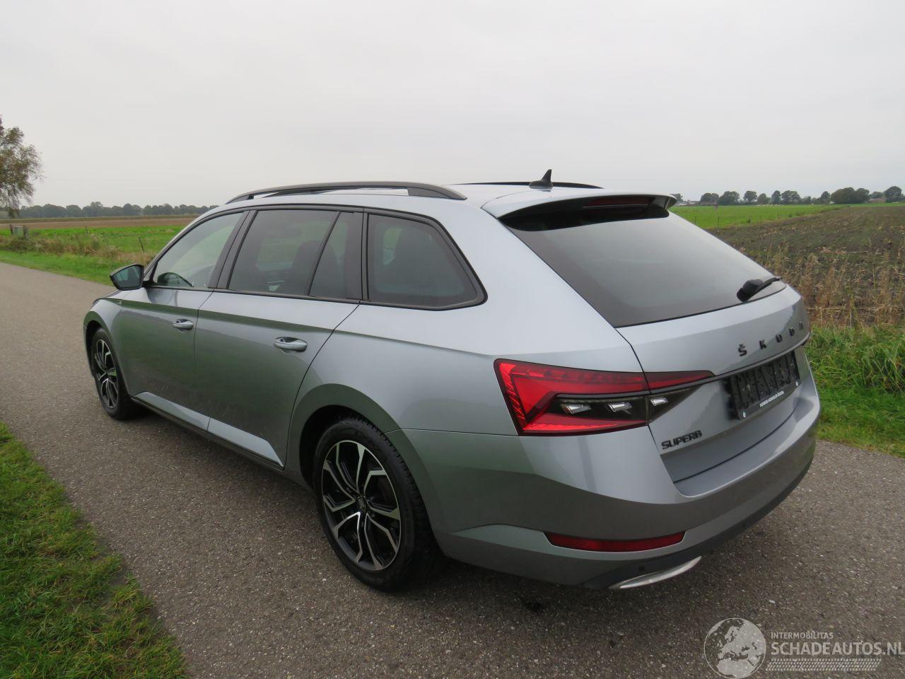 Skoda Superb 1.5 TSi Act Sportline Business 150pk Aut 2020 Vol Optie Schuifdak alcantara leer