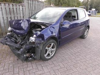 damaged passenger cars Volkswagen Golf GOLF 1.4 TRENDLINE BNS 2007/8