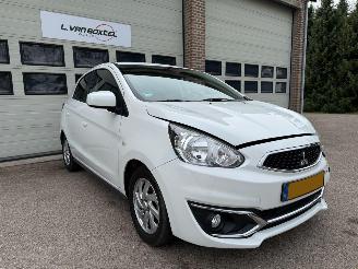 krockskadad bil auto Mitsubishi Space-star 1.2 Life Airco Cruise 12355 Km NAP ! 2017/9