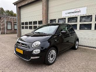 krockskadad bil auto Fiat 500 1.0 Hybrid Dolcevita Pano Leder Navi 54741 Km NAP ! 2022/6