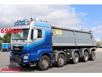 dañado camiones MAN TGS 41.440 10X4 Manual 27m3 Kipper Euro 6 . 2015/12