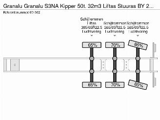   Granalu S3NA Kipper 50t. 32m3 Liftas Stuuras BY 2021 . picture 27