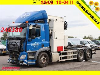 Unfall Kfz LKW DAF CF 300 6X2 VDL FS Flex Translift Euro 6 Mullwagen 113.921 km! 2019/3