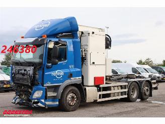 uszkodzony ciężarówki DAF CF 300 6X2 VDL FS Flex Translift Euro 6 Mullwagen 113.921 km! 2019/3