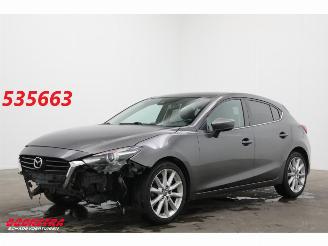 damaged passenger cars Mazda 3 2.2 SkyActiv-D 150 SkyLease GT HUD Bose SHZ LRHZ 2018/6