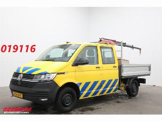 dommages fourgonnettes/vécules utilitaires Volkswagen Transporter 2.0 TDI Fassi M10A.12 Kran Airco Cruise 23.733 km! 2023/2