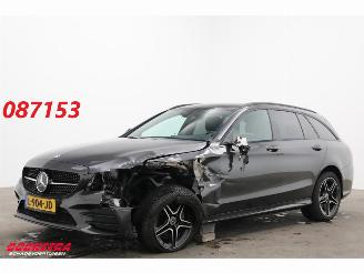 uszkodzony samochody osobowe Mercedes C-klasse AMG LED 360° Navi Cruise SHZ PDC 76.035 km! 2021/6