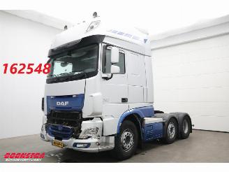 krockskadad bil vrachtwagen DAF XF 440 FTG 6X2 ACC Euro 6 2017/6