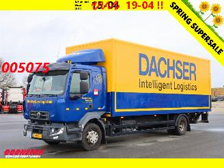 Schade vrachtwagen Renault D 12.240 LBW Bak-Klep Aut. Airco Cruise Dhollandia Euro 6 2016/10