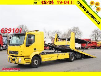 Schade vrachtwagen Volvo FL 290 Falkom 3-Lader Doppelstock Winde Brille Airco Euro 5 2013/1