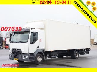 Schade vrachtwagen Renault D 210 Koffer LBW Dhollandia 1,5 Cabine Euro 6 314.416 km! 2017/10