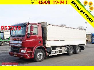 Schade vrachtwagen DAF CF 85 .360 6X2 Blumenerde Drukschot Manual Lift Stuur Euro 5 2012/10