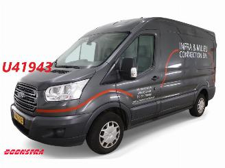 dommages fourgonnettes/vécules utilitaires Ford Transit 2.0 TDCI L2-H2 Leder Camera Airco Cruise PDC AHK 2018/8