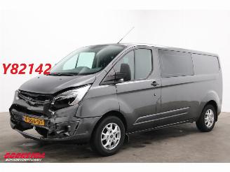dommages fourgonnettes/vécules utilitaires Ford Transit Custom 2.0 TDCI L2-H1 DoKa Trend Navi Airco Cruise PDC AHK 2017/2