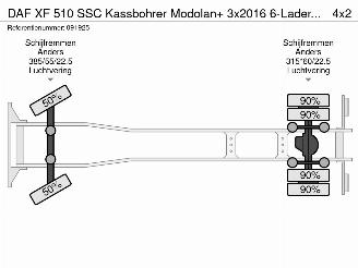 DAF XF 510 SSC Kassbohrer Modolan+ 3x2016 6-Lader Standairco Leder ACC TV Magnetron picture 35