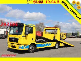 dañado camiones MAN TGL 8.180 Schiebeplateau Brille Winde 4X2 Euro 5 2013/1
