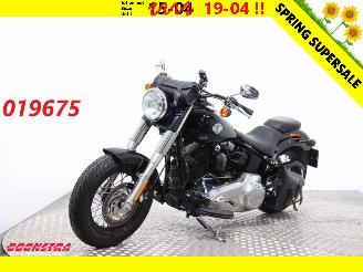 Schade motor Harley-Davidson CBF 1000 FLS 103 Softail Slim 5HD Remus Navi Supertuner 13.795 km! 2014/5