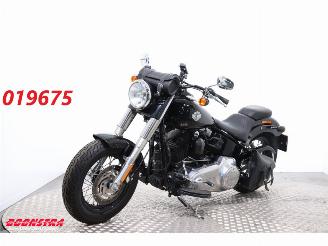 škoda motocykly Harley-Davidson  FLS 103 Softail Slim 5HD Remus Navi Supertuner 13.795 km! 2014/5