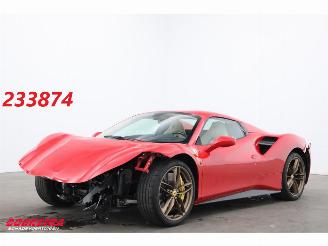 damaged passenger cars Ferrari 488 3.9 Spider HELE Ceramic Leder PDC 17.984 km! 2018/2