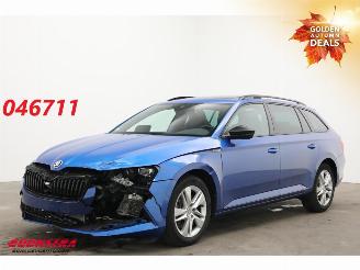 uszkodzony samochody osobowe Skoda Superb Combi 2.0 TSI 280 PK 4x4 Sportline Pano LED ACC Memory LRHZ 50.618 km! 2023/5