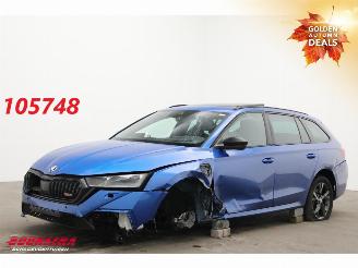 Voiture accidenté Skoda Octavia Combi 1.4 TSI RS iV PHEV Business Pano Memory HUD ACC 2021/2