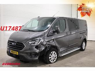Unfall Kfz Van Ford Transit Custom 2.0 TDCI 170 PK Aut. L2-H1 DoKa Leder ACC SHZ Camera AHK 2021/4