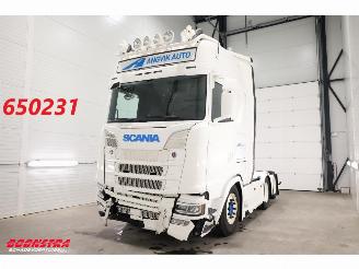 Schade vrachtwagen Scania S S530 6X2 Full Air ACC Retarder Leder . 2022/2