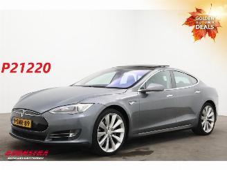 damaged passenger cars Tesla Model S P85+ Pano Leder Camera SHZ 2013/11