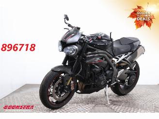 Schade motor Triumph Speed Triple 1050 RS ABS Arrow Heizgriffe Cruise 21.402 km! 2018/6