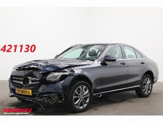 Schadeauto Mercedes C-klasse 400 4MATIC 1e Eig. LED 360° Memory 88.606 km! 2018/7