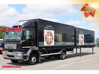 Schade vrachtwagen MAN TGM 12.240 4X2 LL Full Air Manual BDF 2X Laadbak Euro 4 2008/10