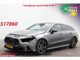 damaged passenger cars Mercedes Cla-klasse 180 Shooting Brake Star Ed. 7G-T AMG LED ACC Camera SHZ 6.727 km! 2024/11