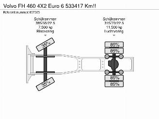 Volvo FH 460 4X2 Euro 6 533417 Km!! picture 31