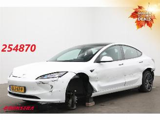 Vaurioauto  passenger cars Tesla Model 3 RWD 60 kWh Pano Full Self Driving ACC Ventilatie AHK 2024/9