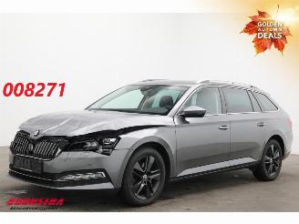 uszkodzony samochody osobowe Skoda Superb Combi 2.0 TDI 200 PK DSG 4X4 LED ACC Memory Virtual SHZ 2023/8