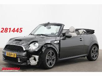 uszkodzony samochody osobowe Mini Cooper S Cabrio 1.6 Chili Aut. Orig. NL Leder Navi Clima Cruise SHZ 36.483 km! 2014/10