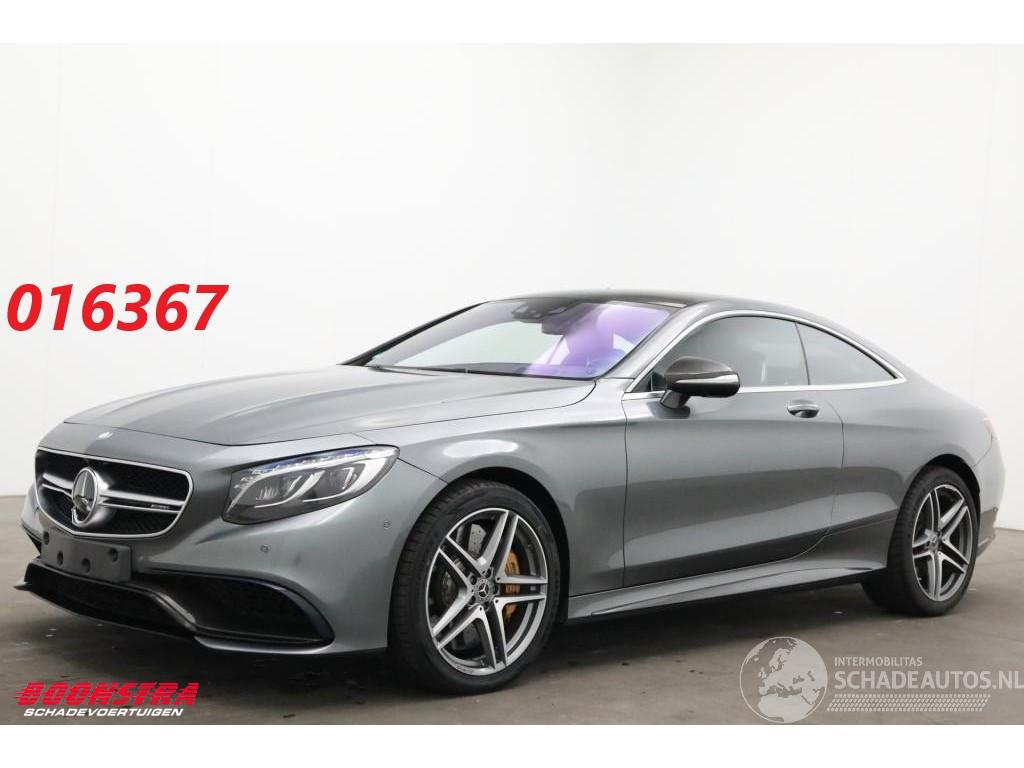 Mercedes S-klasse 63 AMG Coupé 4Matic Pano Keramik Night Vision Massage 360° Burmester Memory