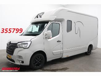 damaged commercial vehicles Renault Master 2.3 dCi 180 PK Aut. Krismar Pferd Leder Navi Airco Cruise Camera AHK 30.625 km! 2024/6